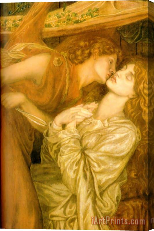 Dante Gabriel Rossetti Dante's Dream at The Time of The Death of Beatrice [detail] Stretched Canvas Print / Canvas Art